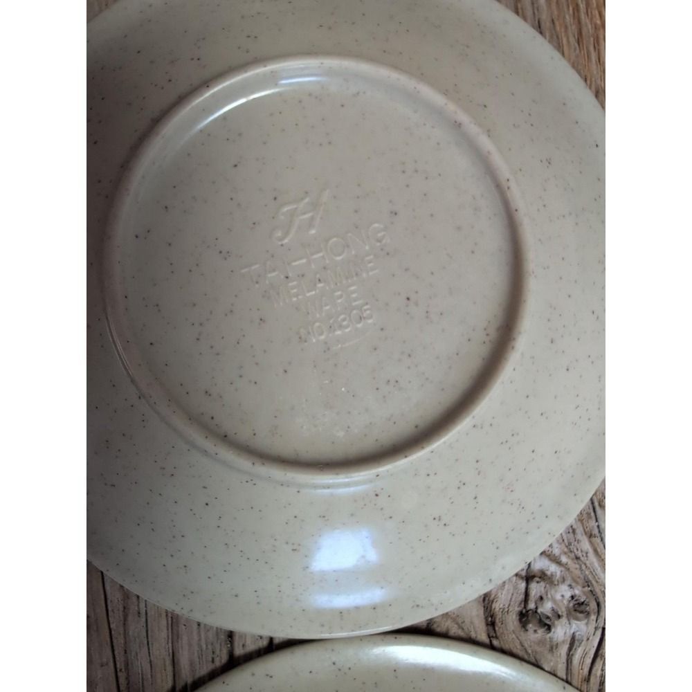 Tai Hong Wei Ware No 305 Six 5" X 5" Sushi Dipping Plates (6) - Picture 15 of 16